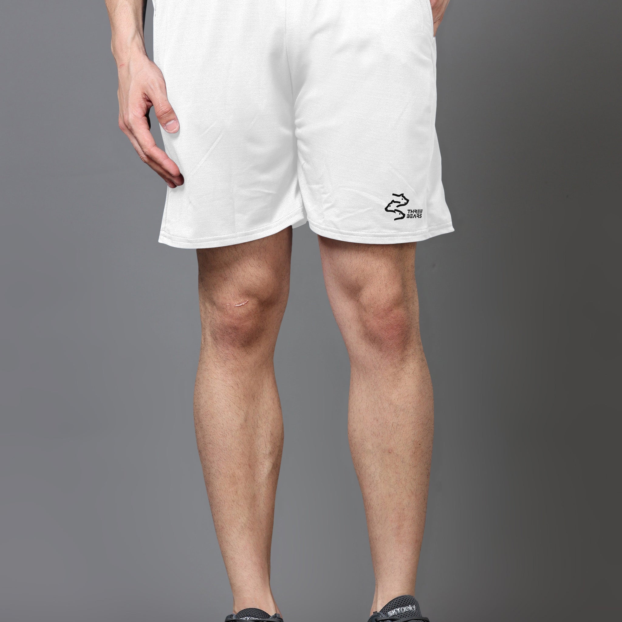 The Fundamental White Side Pocket Short