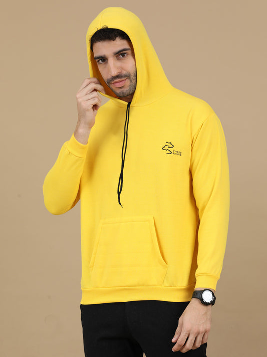 Three Bears Yellow Hoodie