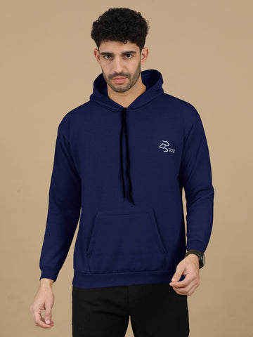 Three Bears Navy Blue Hoodie