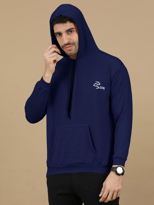 Three Bears Navy Blue Hoodie