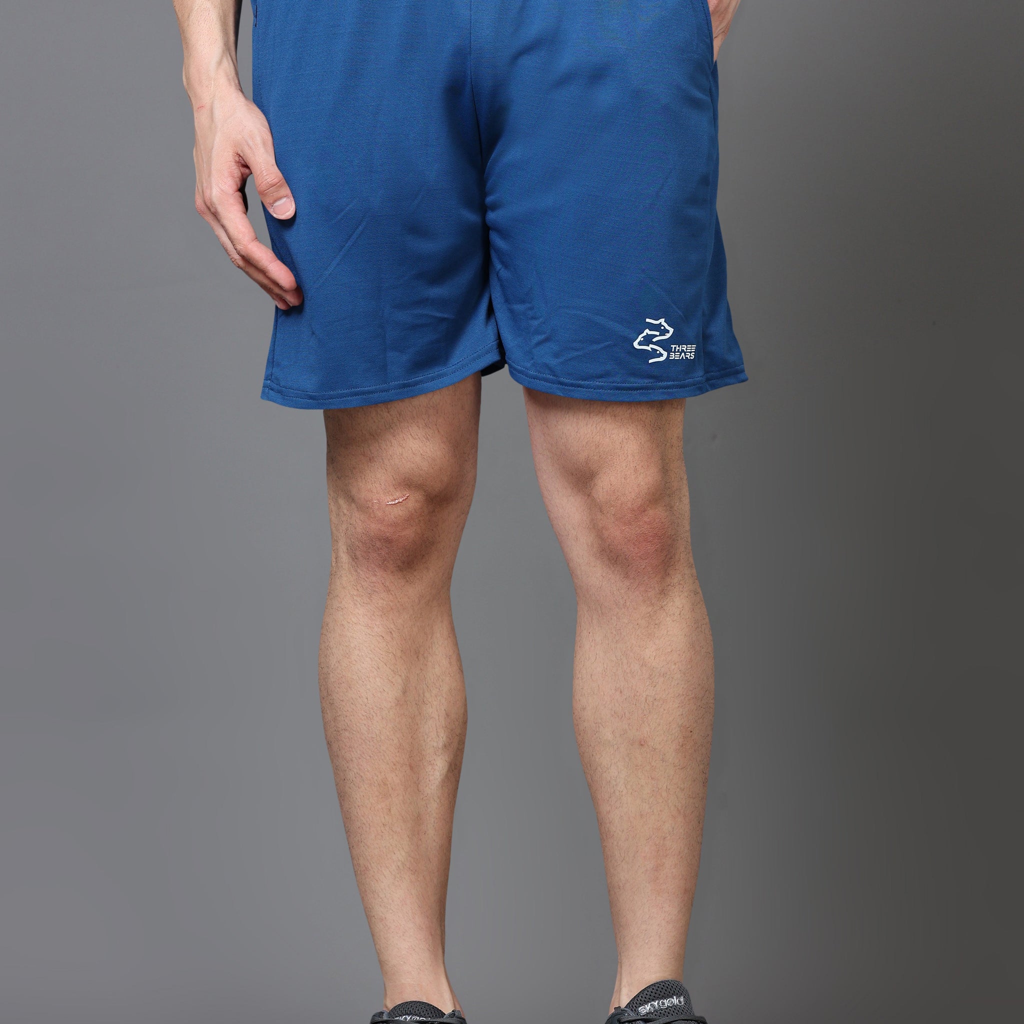 The Fundamental Light Navy Side Pocket Short