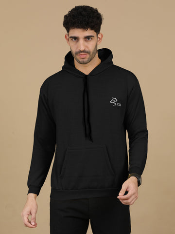 Three Bears Black Hoodie