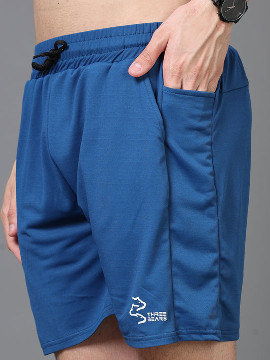 The Fundamental Light Navy Side Pocket Short