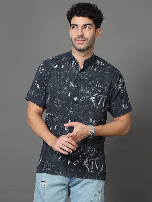 Allover Printed Half Sleeve Shirts