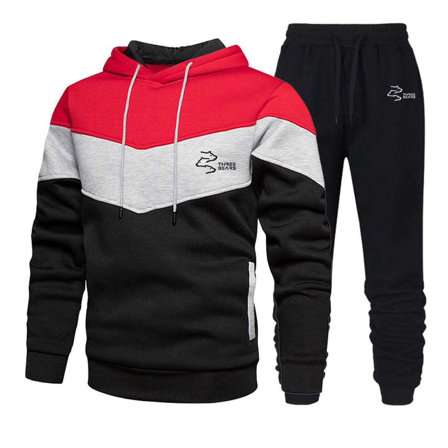 Jogger set tracksuit Red/Black